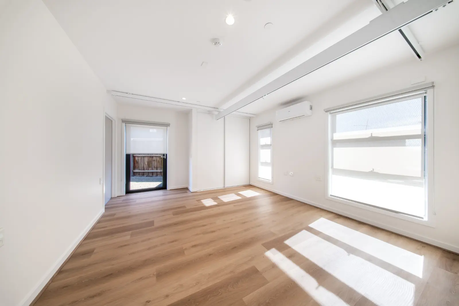 Bedroom with ceiling hoist track, 4 Alisma Avenue, Deanside